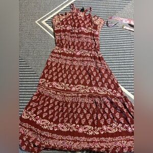 ❣️10 for $10❣️Burgundy and Pink Girl’s Dress